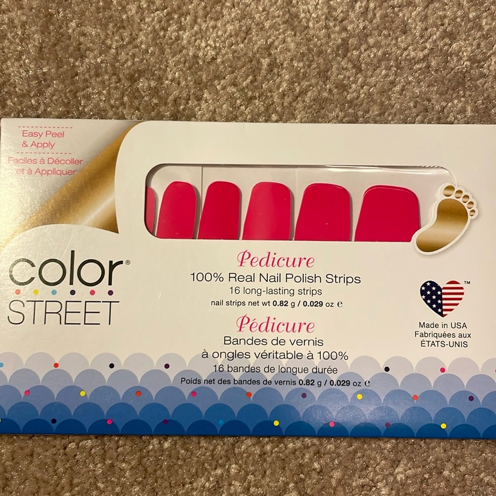 Color Street Pedicure Set Seoul Sister
